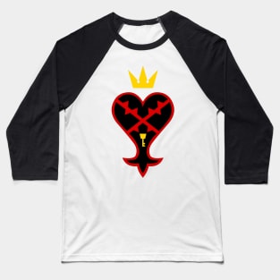 Kingdom Hearts Heartless Symbol Baseball T-Shirt